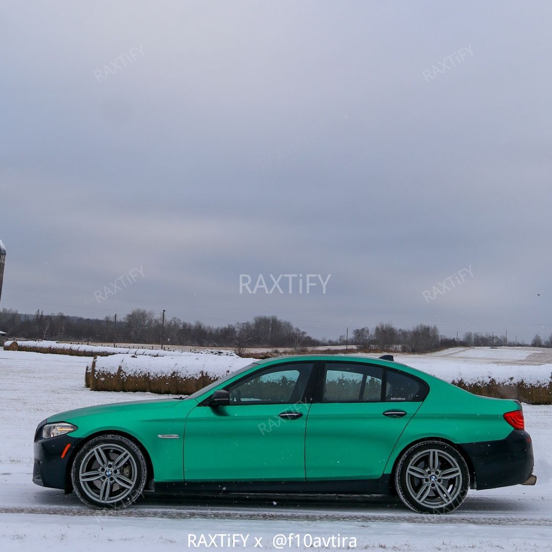 Gloss Metallic Isle of Man Green Car Vinyl Wrap