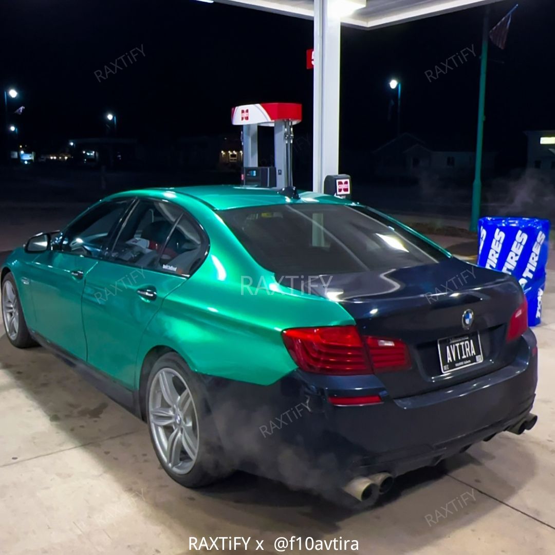 Gloss Metallic Isle of Man Green Car Vinyl Wrap Color