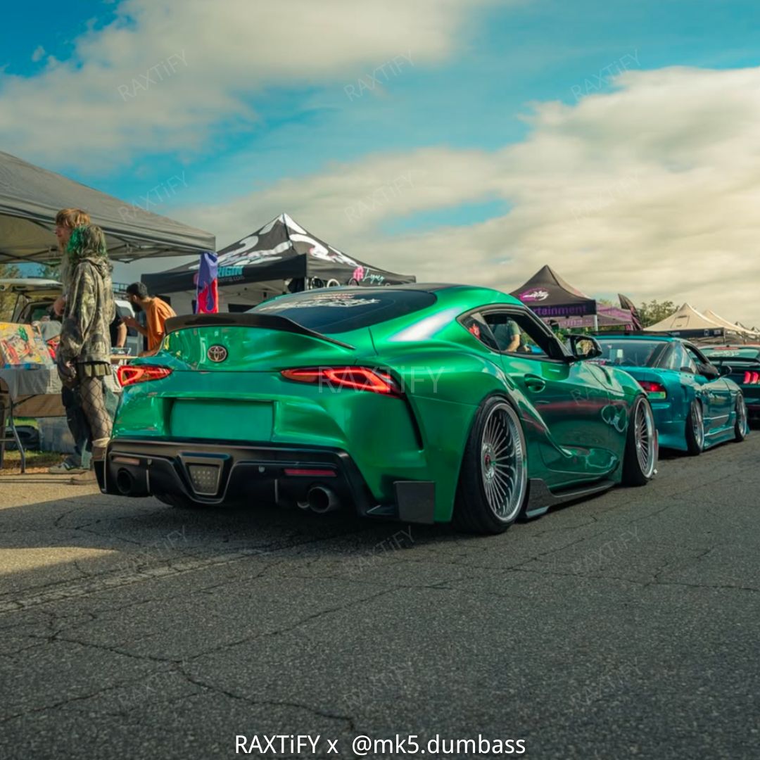Gloss Metallic Isle of Man Green Car Wrap
