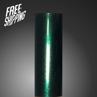 Gloss Metallic Jade Green Vinyl Wrap