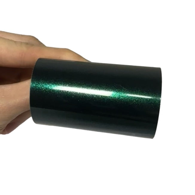 Gloss Metallic Jade Green Vinyl Wrap Swatch Book