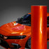 Gloss Metallic Lava Orange Vinyl Wrap