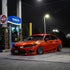 Gloss Metallic Lava Orange Vinyl  Car Wrap Color