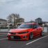 Gloss Metallic Lava Orange Vinyl  Car Wrap Color
