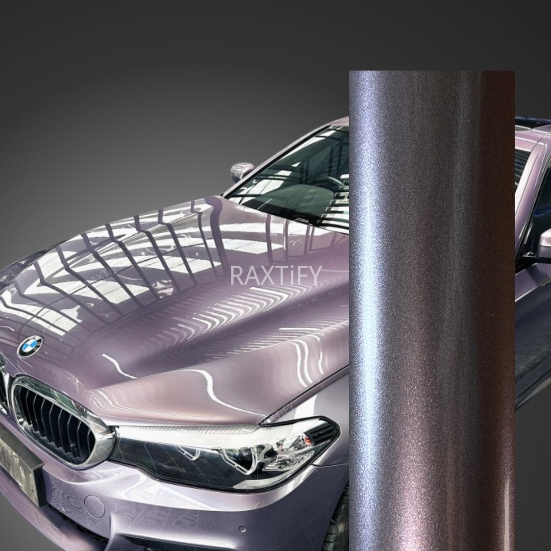 Gloss Metallic Luminous Violet Vinyl Wrap