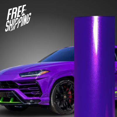 Gloss Metallic Magenta Purple Vinyl Wrap