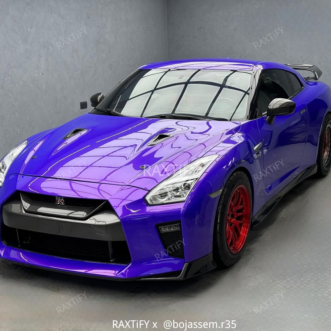 Gloss Metallic Magenta Purple Vinyl Wrap