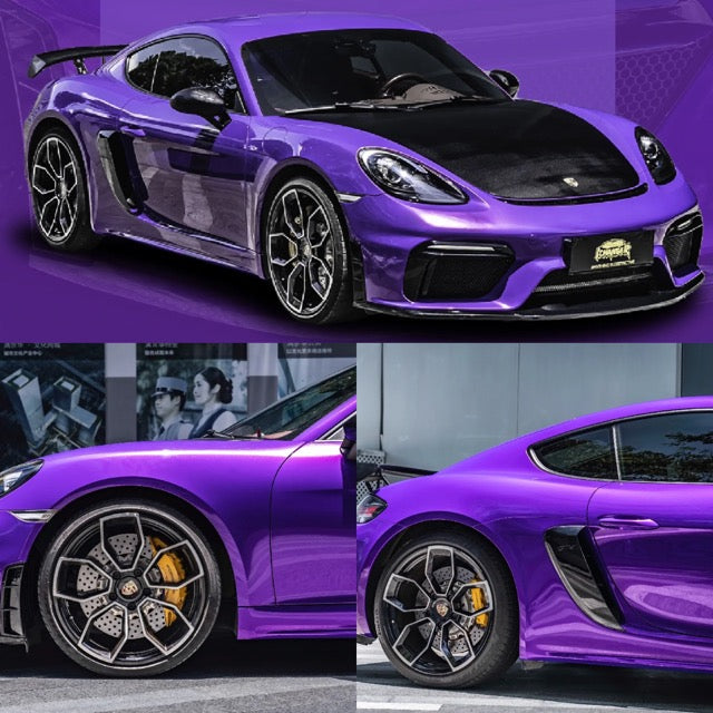 Gloss Metallic Magenta Purple Vinyl Wrap