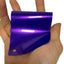 Gloss Metallic Magenta Purple Vinyl Wrap swatch card