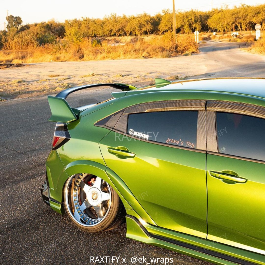 Gloss Metallic Mamba Green Car Wrap