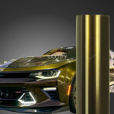 Gloss Metallic Midnight Gold Vinyl Wrap