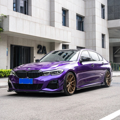 Gloss Metallic Midnight Purple II Car Wrap