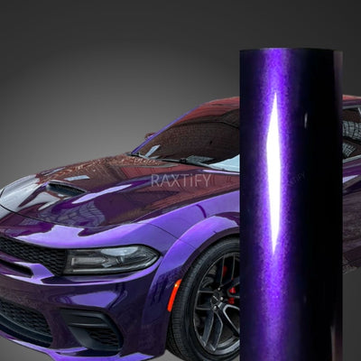 Gloss Metallic Midnight Purple II Car Wrap