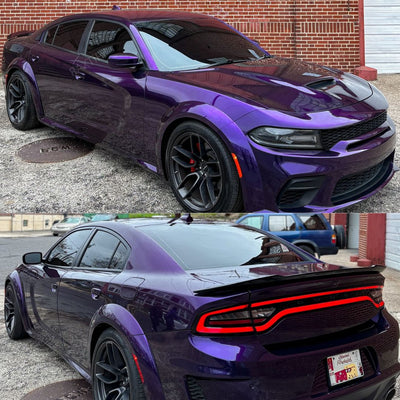 Gloss Metallic Midnight Purple II Car Wrap