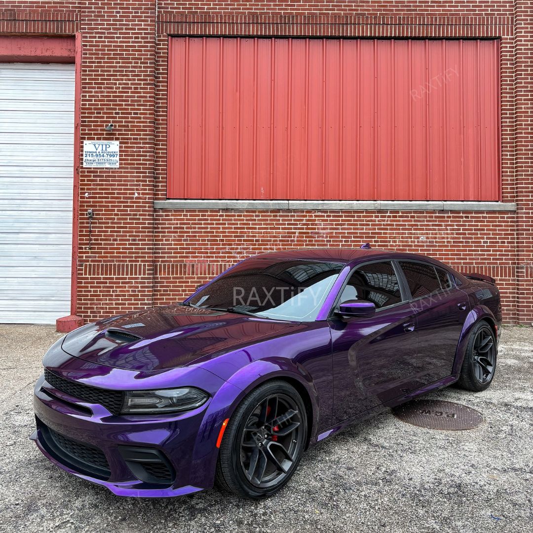 Gloss Metallic Midnight Purple II Car Wrap