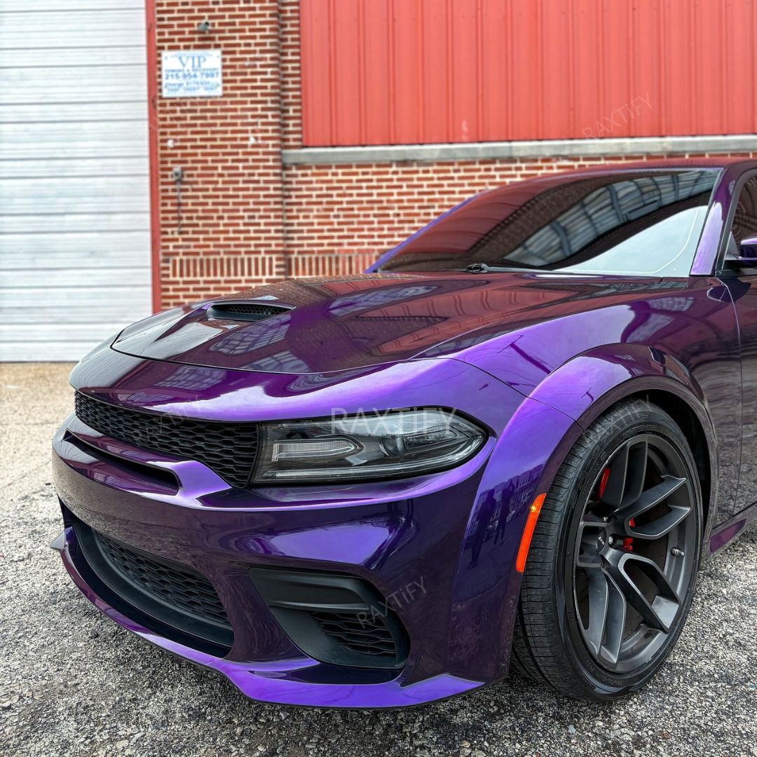 Gloss Metallic Midnight Purple II Car Wrap
