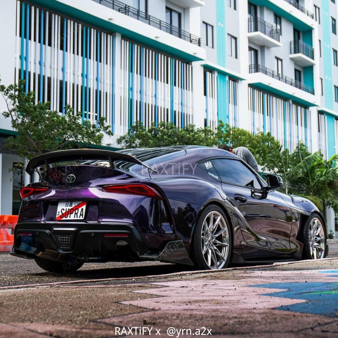 Gloss Metallic Midnight Purple Vinyl Wrap