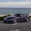 Gloss Metallic Midnight Purple Vinyl Wrap