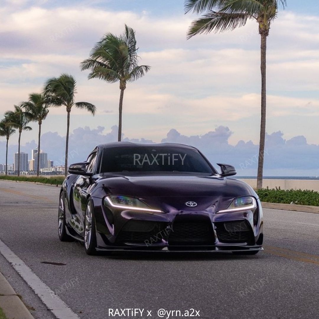 Gloss Metallic Midnight Purple Vinyl Wrap