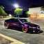 Gloss Metallic Midnight Purple Vinyl Wrap