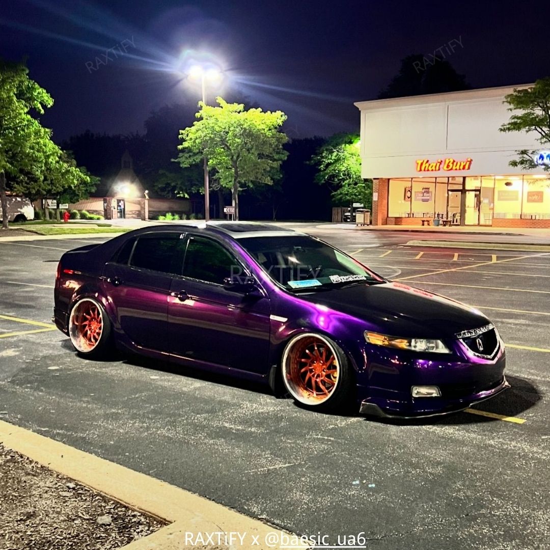 Gloss Metallic Midnight Purple Vinyl Wrap