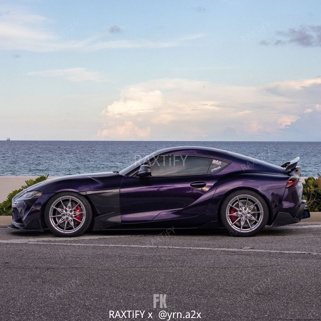 Gloss Metallic Midnight Purple Vinyl Wrap