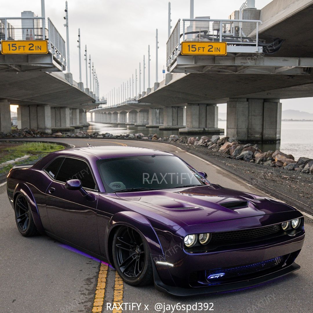 Gloss Metallic Midnight Purple Vinyl Wrap