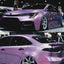 Gloss Metallic Midsummer Purple Vinyl Wrap toyota coralla clear