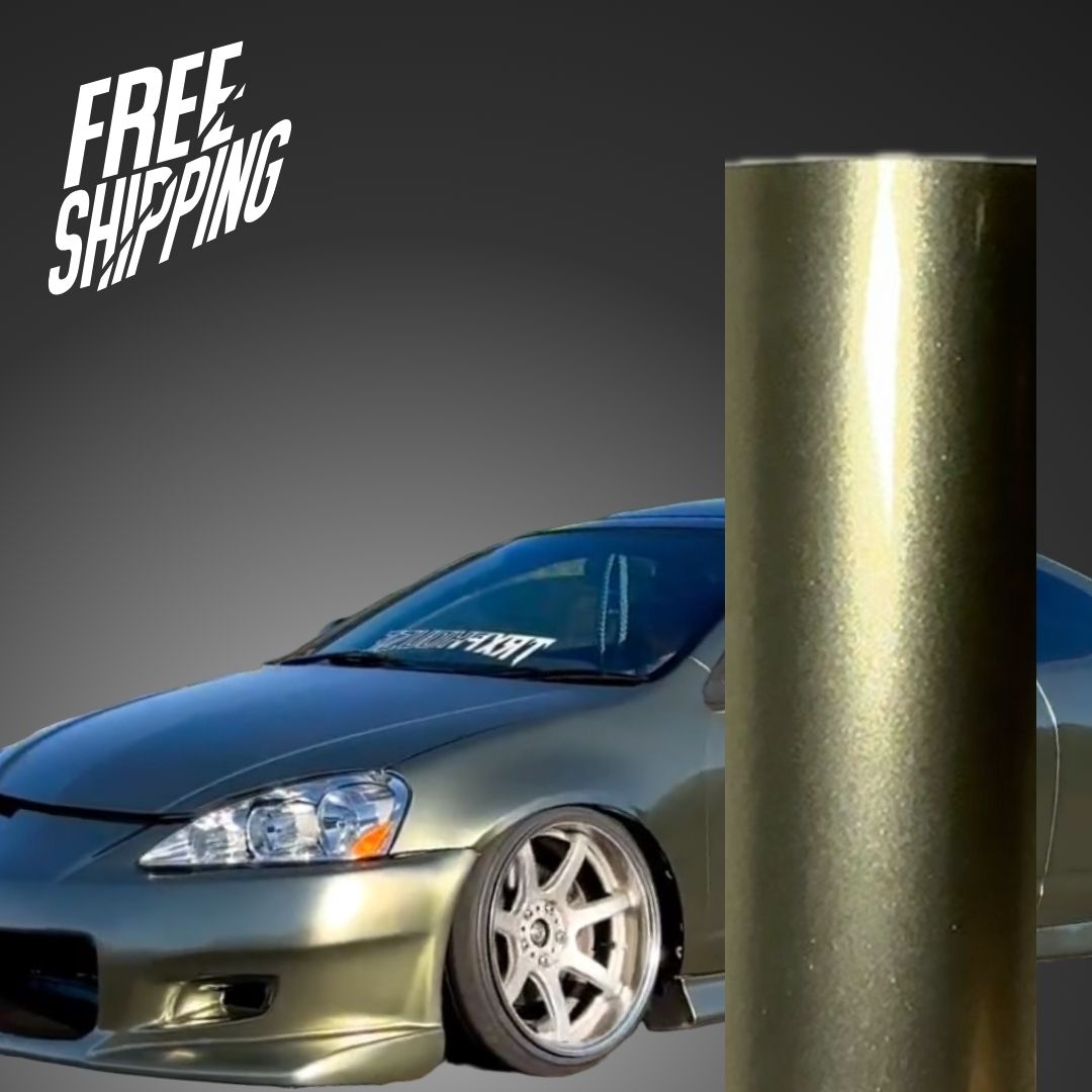 Gloss Metallic Millennium Jade Vinyl Wrap