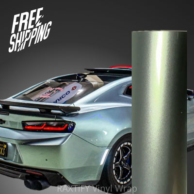 Gloss Metallic Mint Green Car Wrap