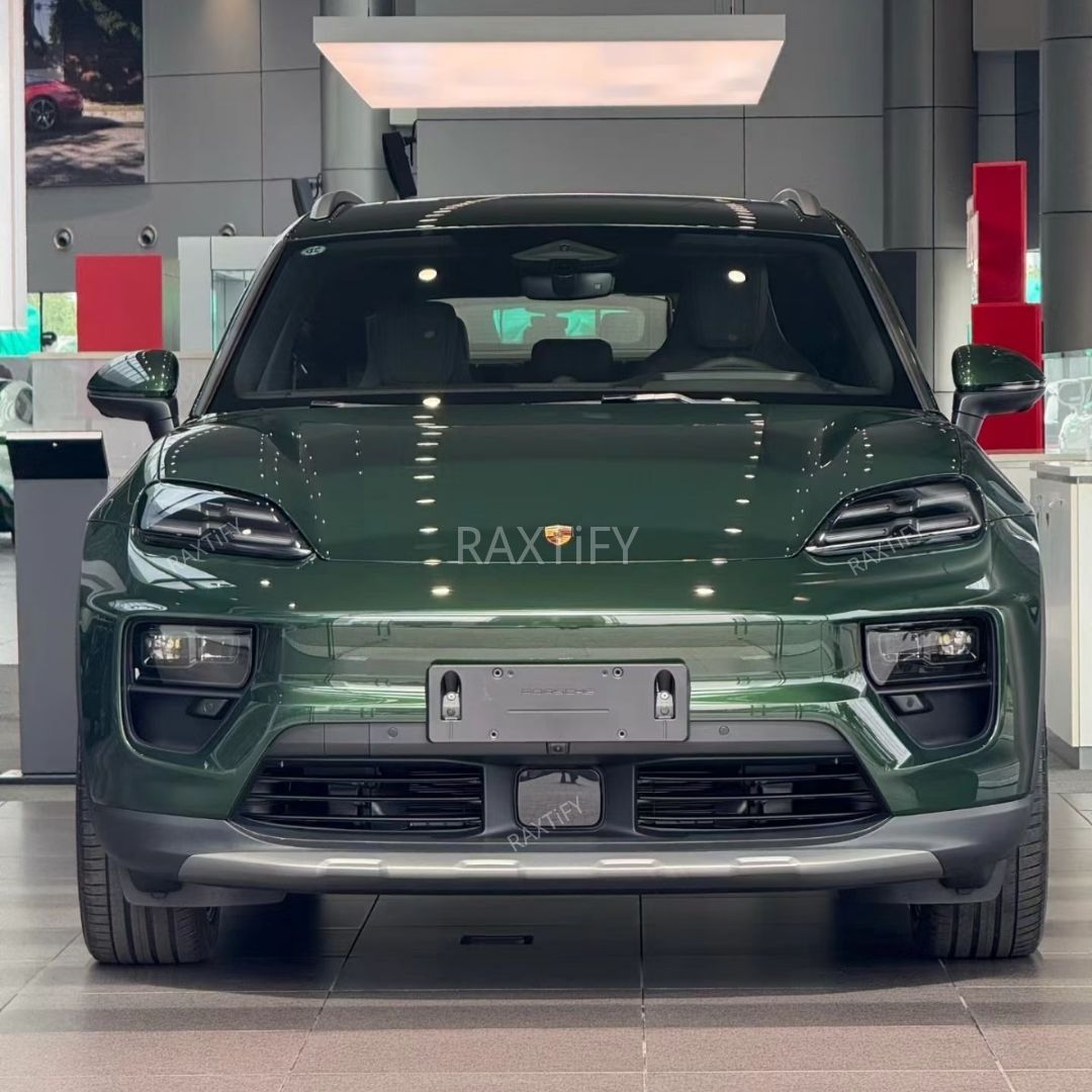 Porsche Wrapped in Gloss Metallic Oak Green Vinyl Wrap