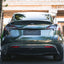 Tesla Wrapped in Gloss Metallic Oak Green Vinyl Wrap