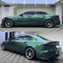 Gloss Metallic Racing Green Car Vinyl Wrap