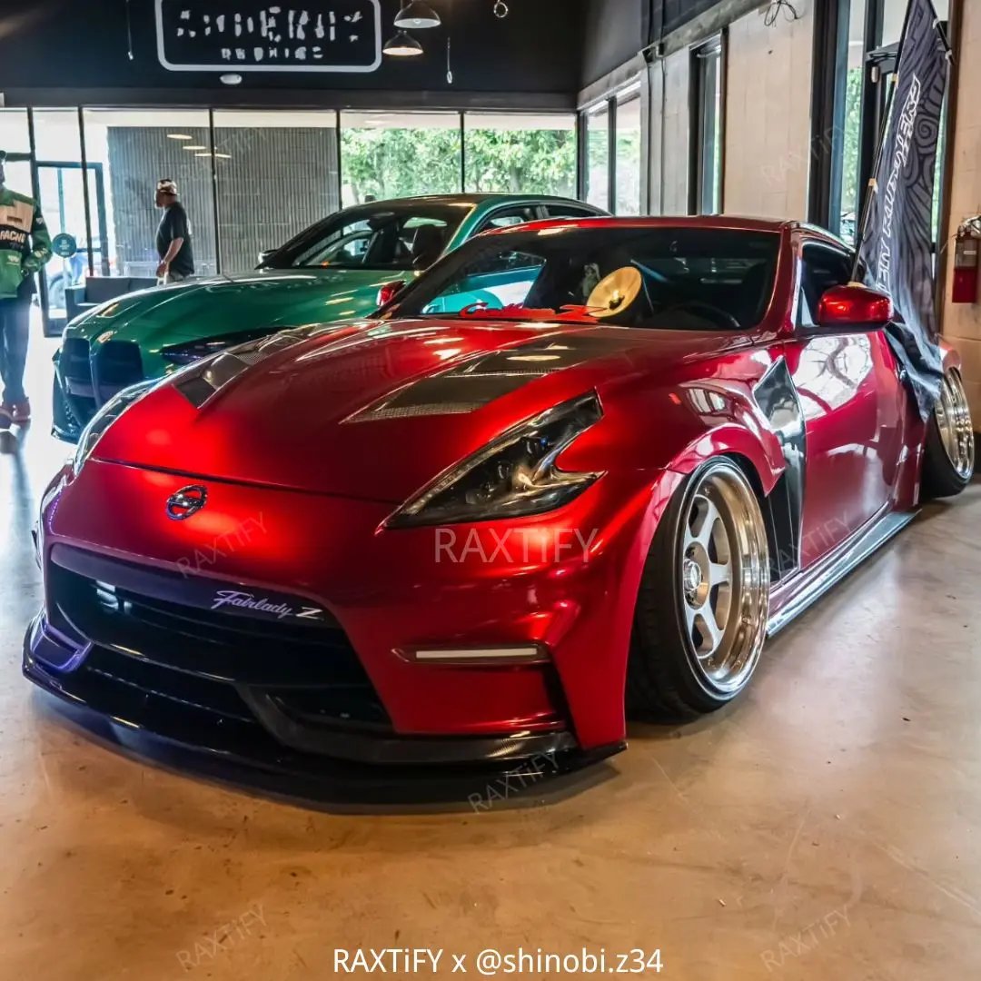 Gloss Metallic Raspberry Red Vinyl Car Wrap – RAXTiFY