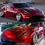Gloss Metallic Raspberry Red Vinyl Wrap