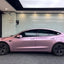 Gloss Metallic Rose Car  Wrap