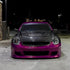 Front of Gloss Metallic Rose Red Vinyl Wrap