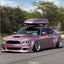 Side of Gloss Metallic Rose Vinyl Wrap