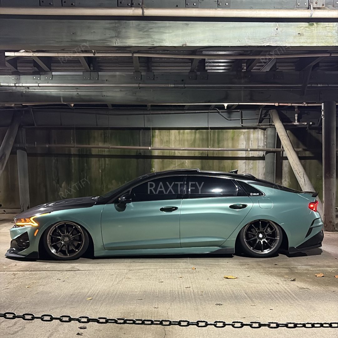 KIA Gloss Metallic Ryan Green Vinyl Wrap