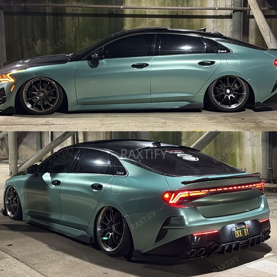 KIA Gloss Metallic Ryan Green Vinyl Wrap