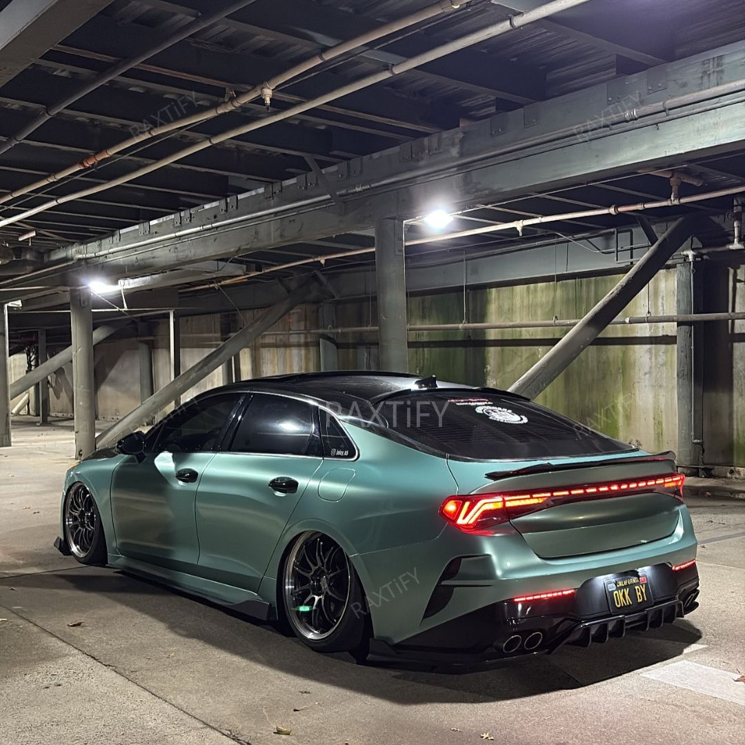 KIA Gloss Metallic Ryan Green Vinyl Wrap
