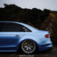Gloss Metallic Silver Lake Blue Vinyl Wrap