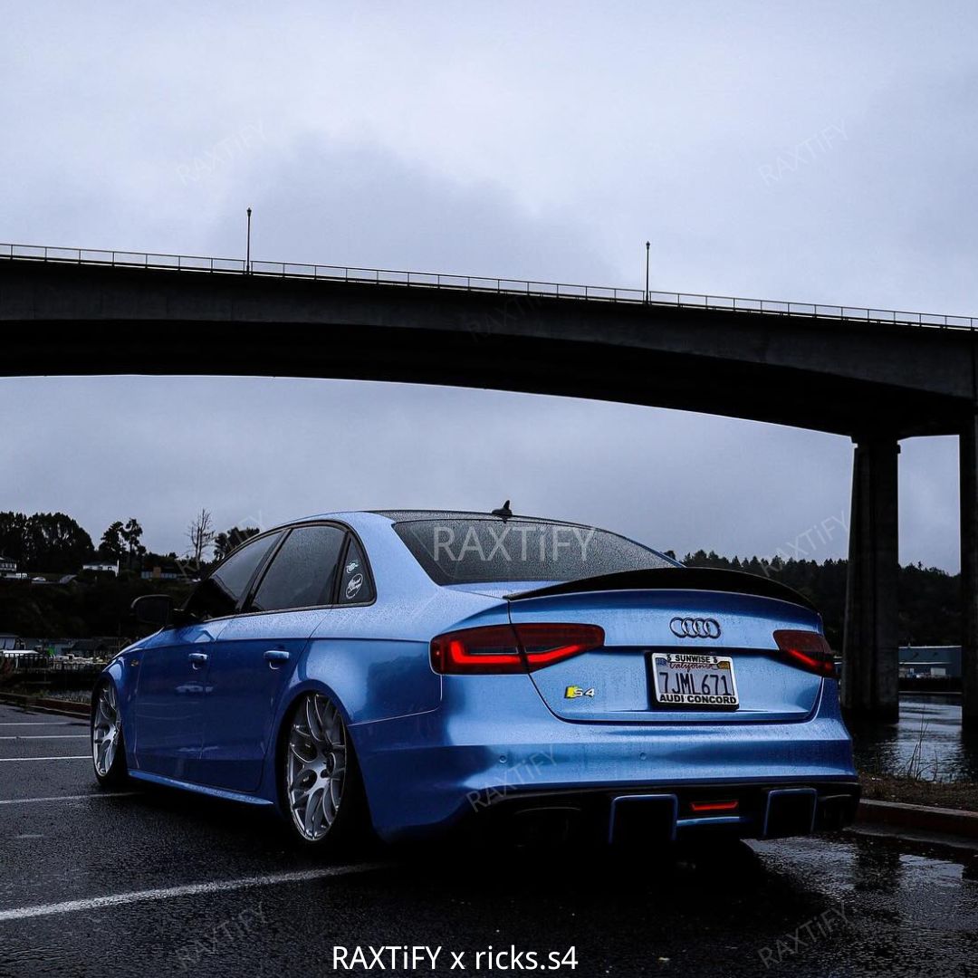 Gloss Metallic Silver Lake Blue Vinyl Wrap