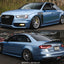 Gloss Metallic Silver Lake Blue Vinyl Wrap