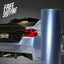 Gloss Metallic Silver Lake Blue Vinyl Wrap