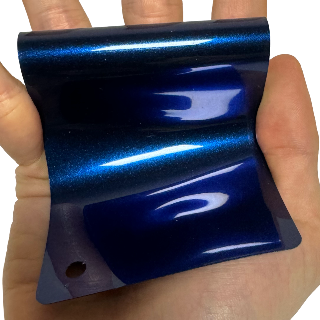 Gloss Metallic Tanzanite Blue Vinyl Wrap