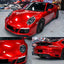Gloss Metallic Vampire Red Vinyl Wrap porsche color design