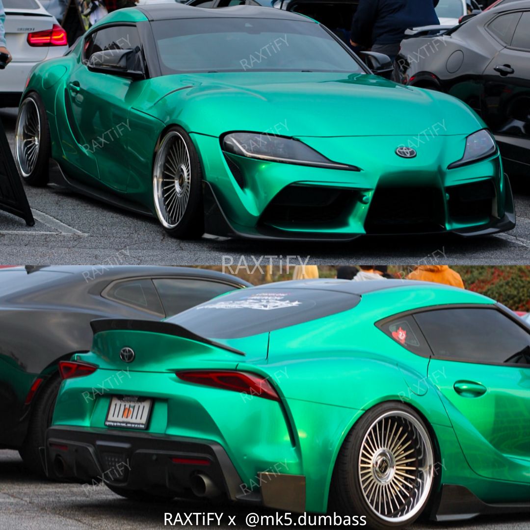 Gloss Metallic of Man Green Vinyl Car Wrap