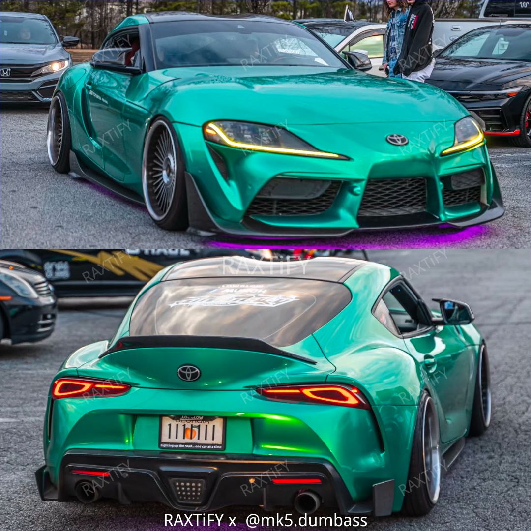 Gloss Metallic of Man Green Vinyl Car Wrap
