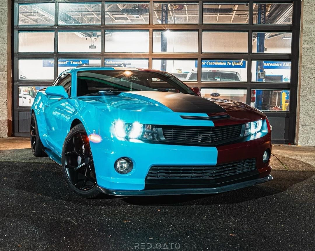 Gloss Miami Blue Vinyl Wrap